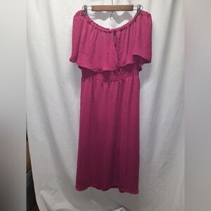 Dra Los Angeles off or on shoulder dress size large